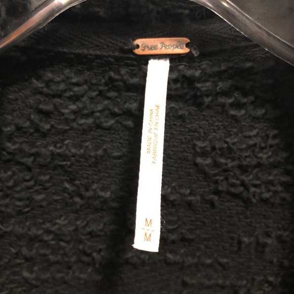Free people black jacket - Picture 2 of 6